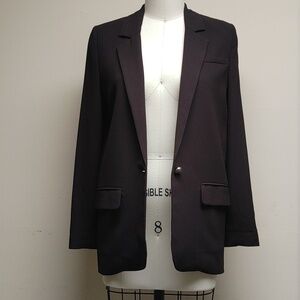 Designer Berenice Black Blazer Size 34 US 4